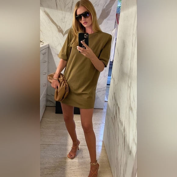 The Frankie Shop Dresses & Skirts - Frankie Shop "Sean" shoulder pad tee shirt dress, size medium